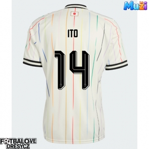 Japonsko Junya Ito #14 Venkovní Dres MS 2026 Krátký Rukáv